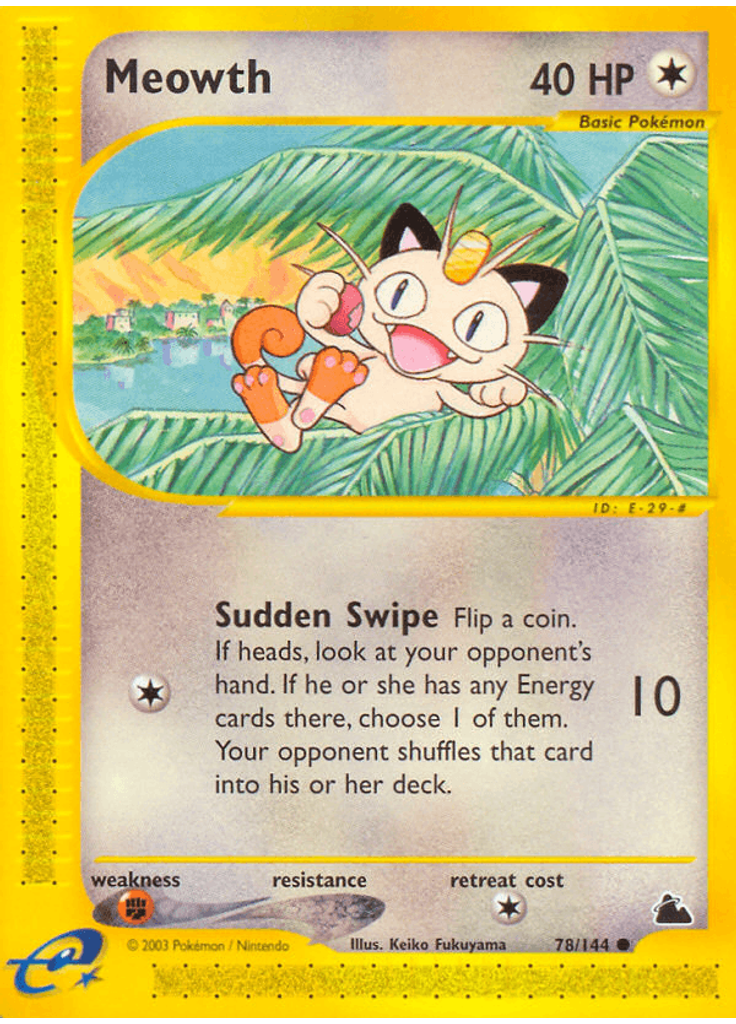 Meowth (Reverse Holo)