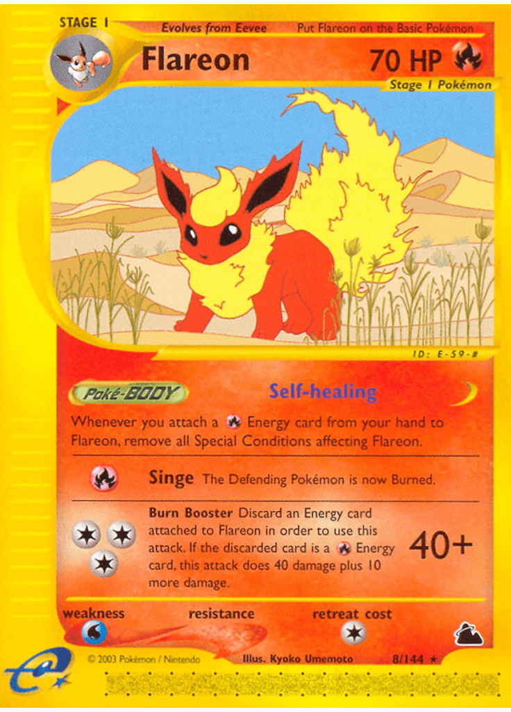 Flareon (Reverse Holo)