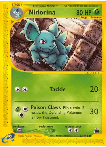 Nidorina (Reverse Holo)