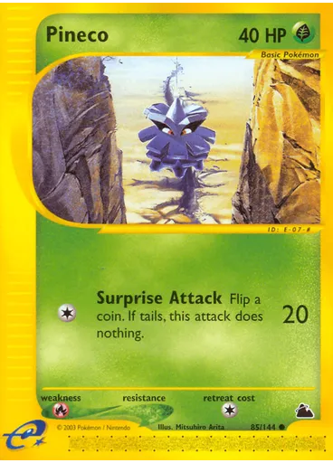 Pineco (Reverse Holo)