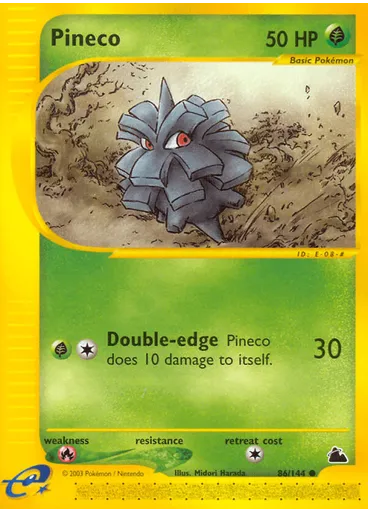 Pineco (Reverse Holo)