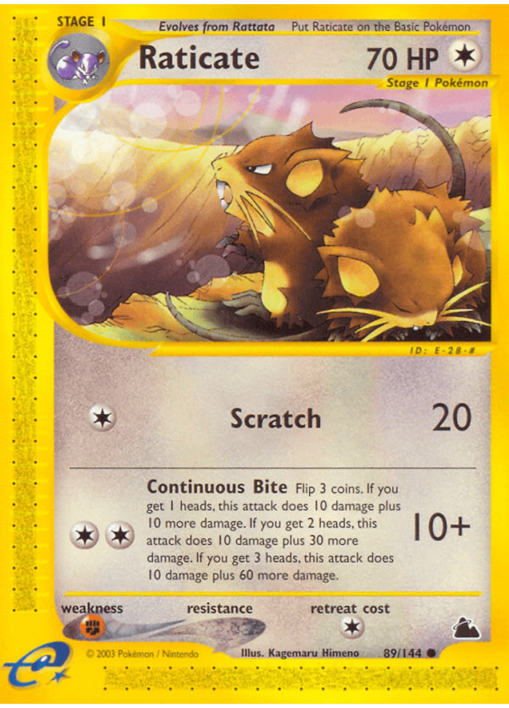Raticate (Reverse Holo)