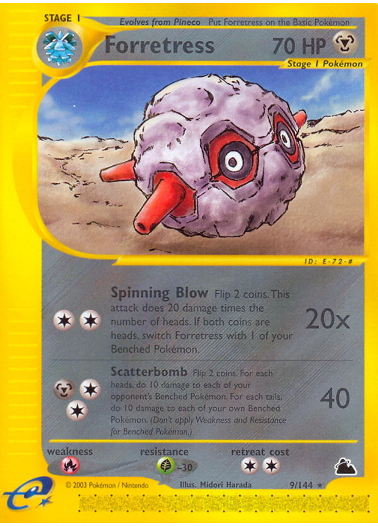 Forretress (Reverse Holo)
