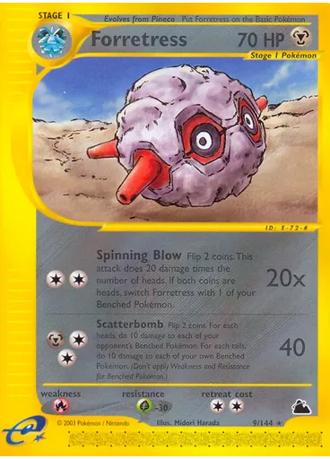 Forretress (Reverse Holo)