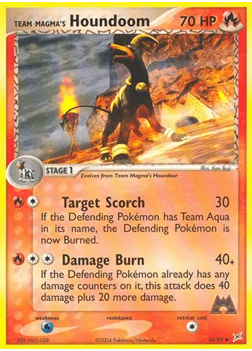 Team Magma's Houndoom