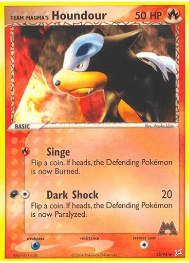 Team Magma's Houndour