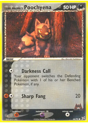 Team Magma's Poochyena