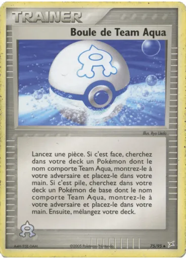 Boule de Team Aqua