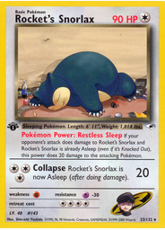 Rocket's Snorlax