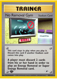 No Removal Gym