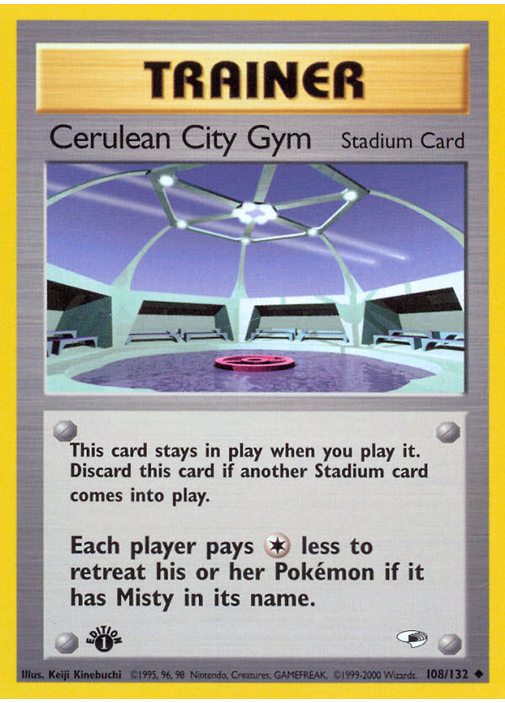 Cerulean City Gym (1st Edition)