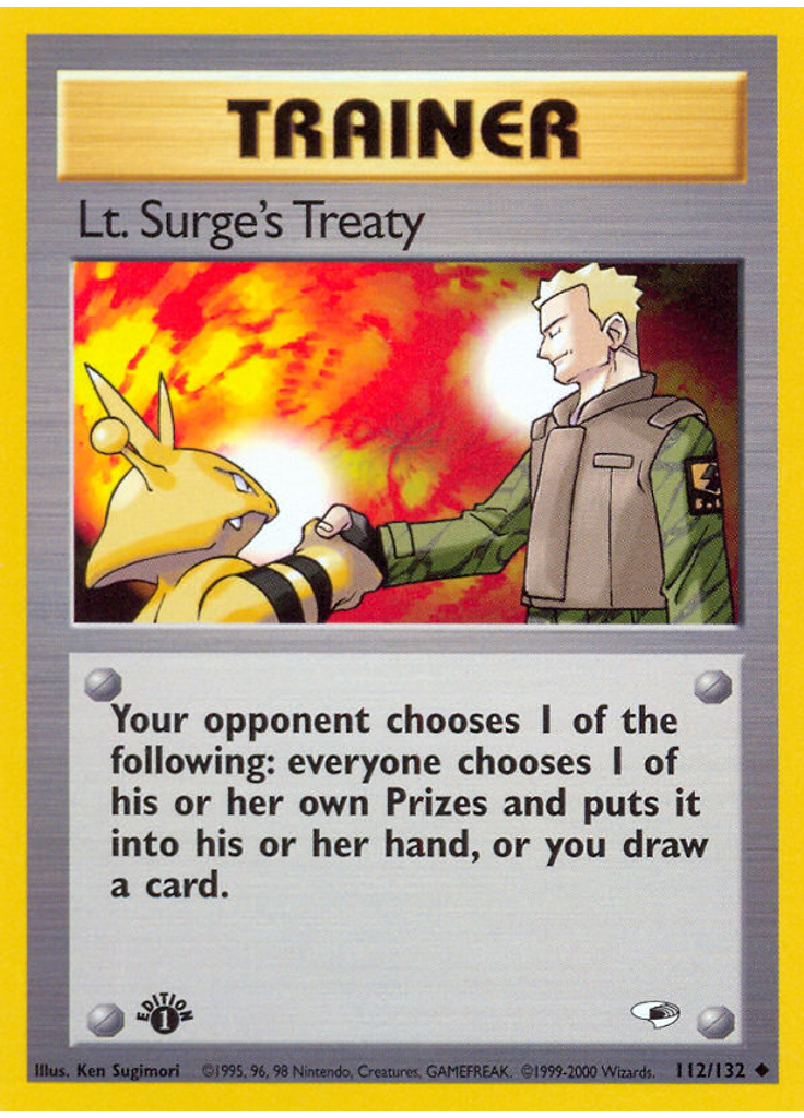 Lt. Surge's Treaty