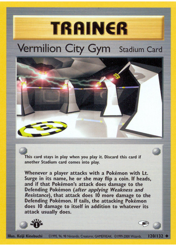 Vermilion City Gym (1st Edition)