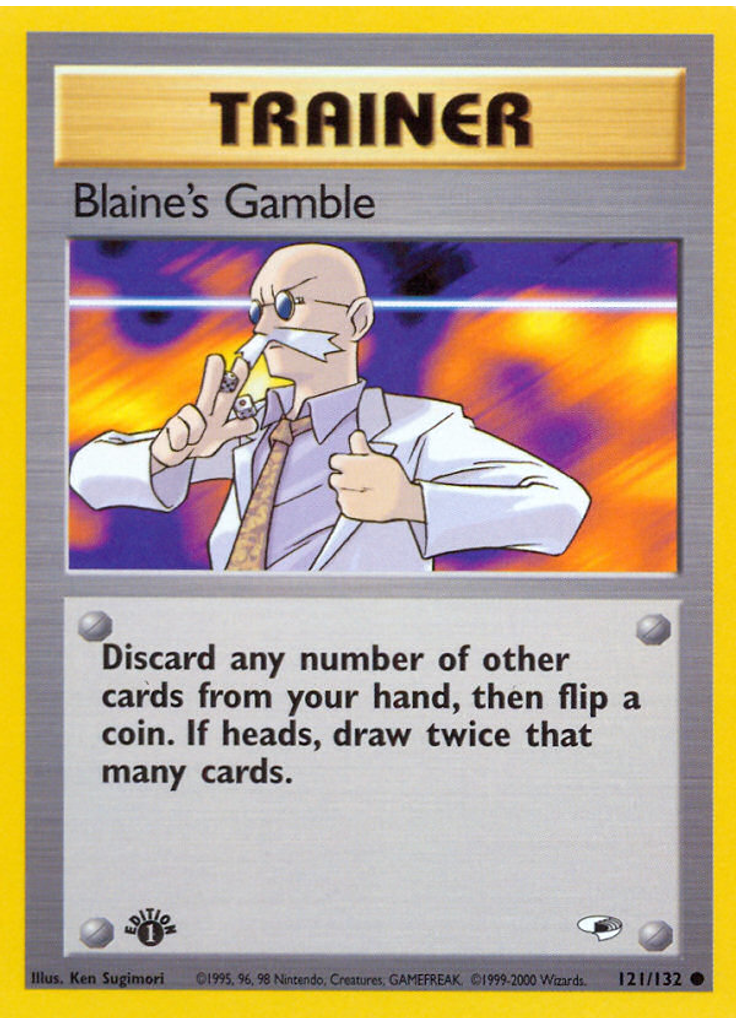 Blaine's Gamble (1st Edition)