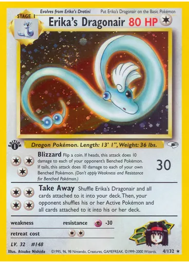 Erika's Dragonair (1st Edition Holofoil)