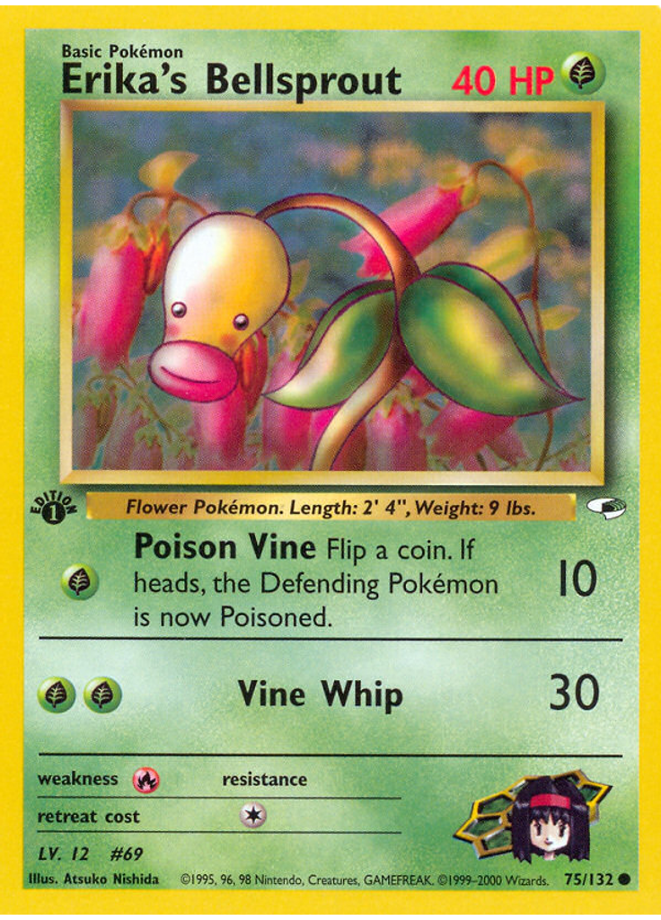 Erika's Bellsprout (1st Edition)