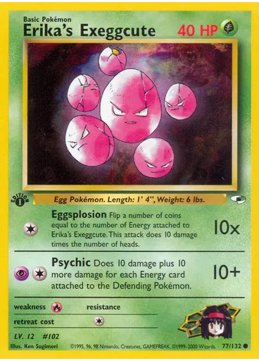 Erika's Exeggcute — Gym Heroes