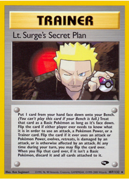 Lt. Surge's Secret Plan