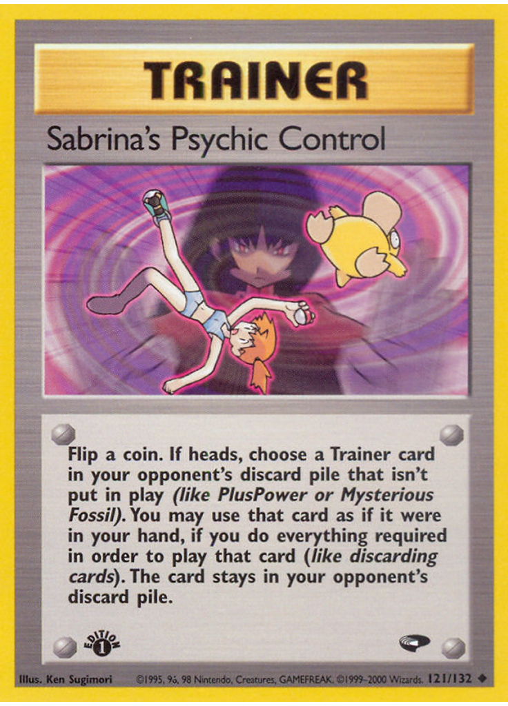 Sabrina's Psychic Control
