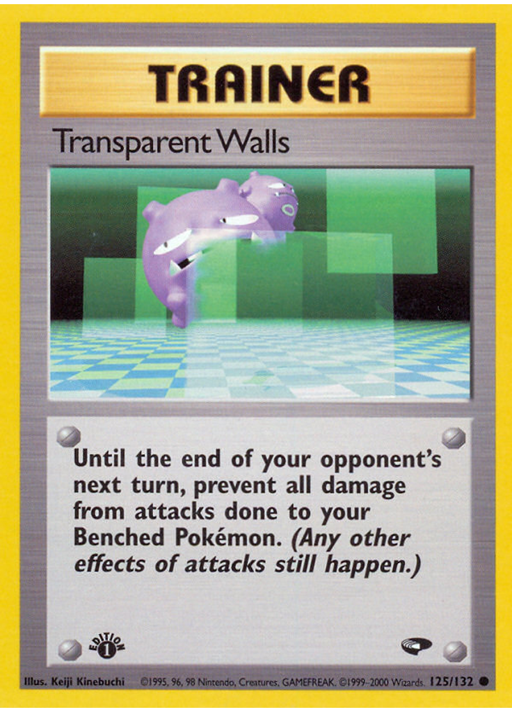 Transparent Walls (1st Edition)