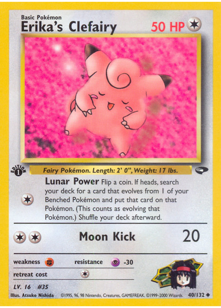 Erika's Clefairy (1st Edition)