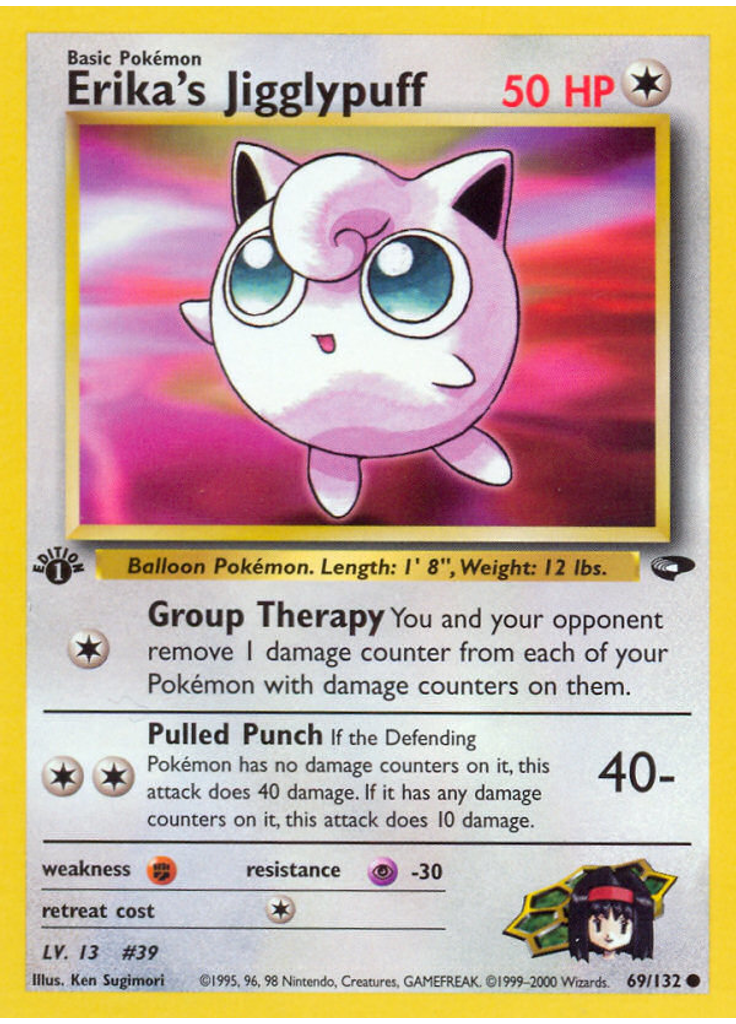 Erika's Jigglypuff (1st Edition)