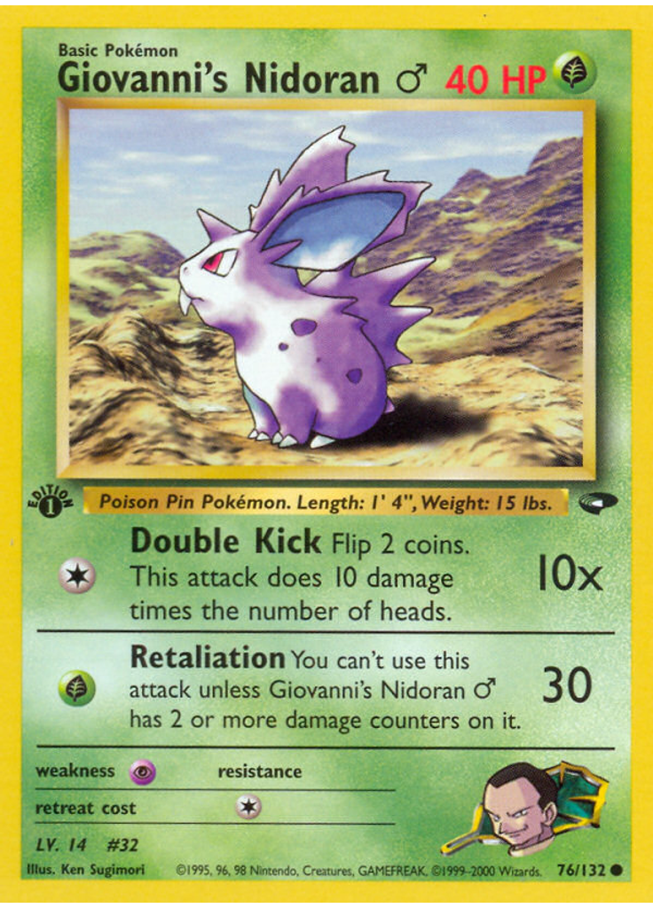 Giovanni's Nidoran♂