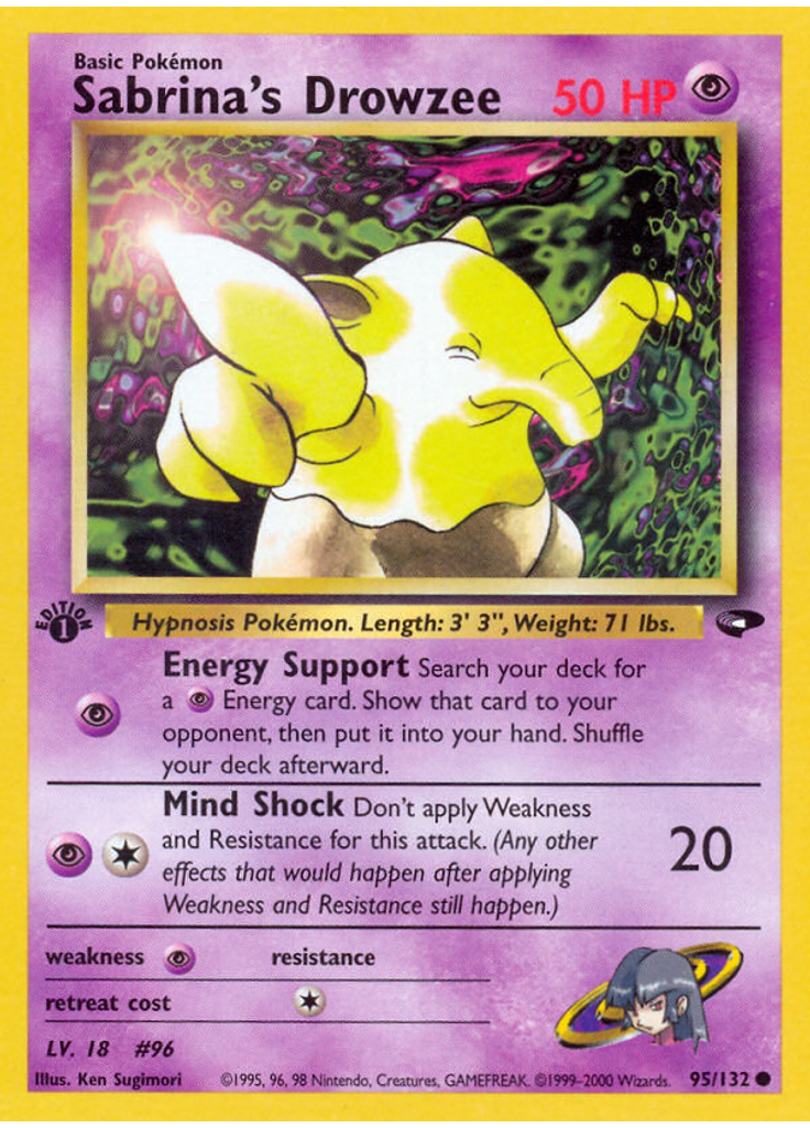 Sabrina's Drowzee (1st Edition)