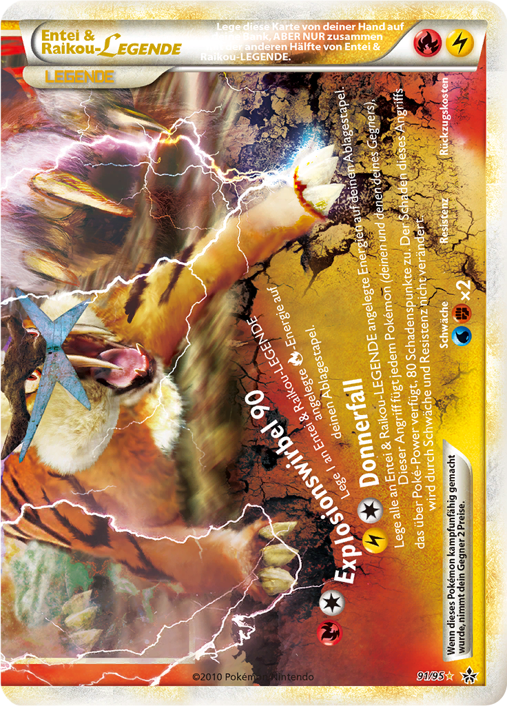 Entei & Raikou LEGENDE