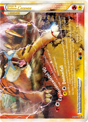 Entei & Raikou LEGENDE