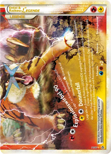 Entei & Raikou LEGENDE