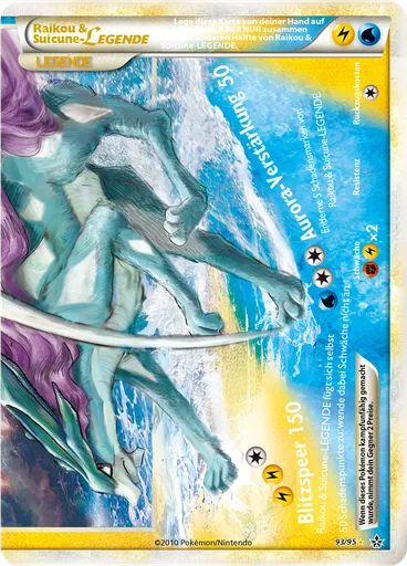 Raikou & Suicune LEGENDE