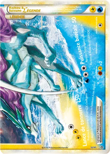 Raikou & Suicune LÉGENDE (bas)