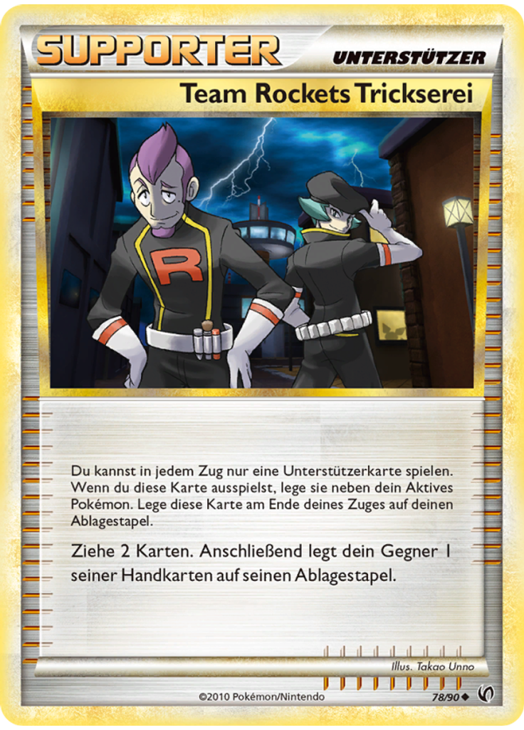 Team Rockets Trickserei