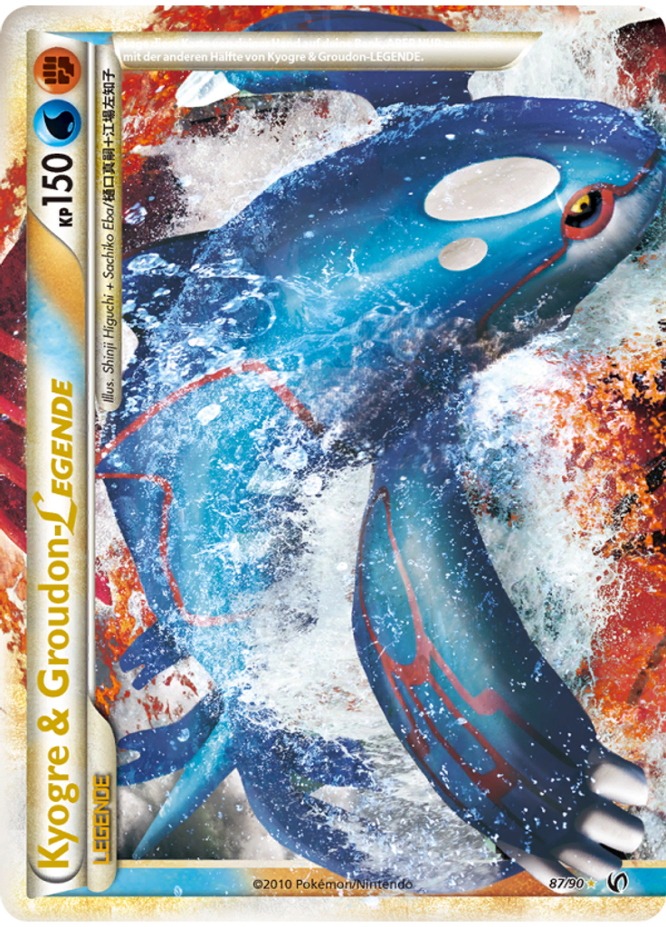 Kyogre & Groudon LEGENDE