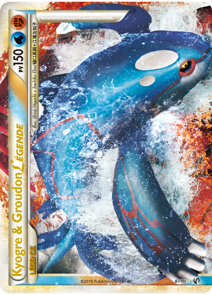 Kyogre & Groudon LÉGENDE