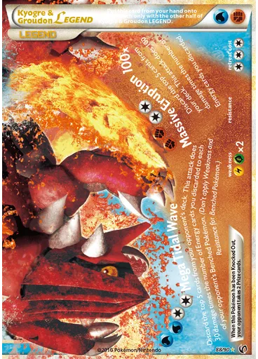 Kyogre & Groudon LEGEND