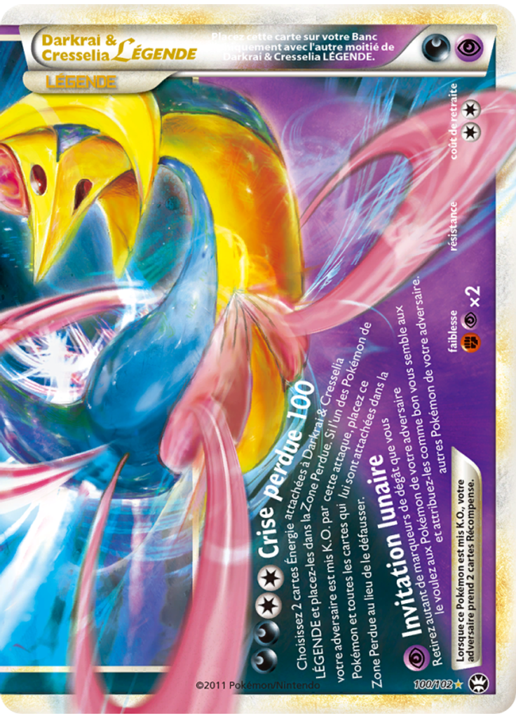 Darkrai & Cresselia LÉGENDE