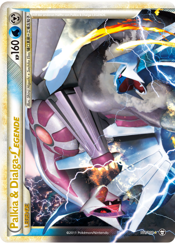 Palkia & Dialga LEGENDE
