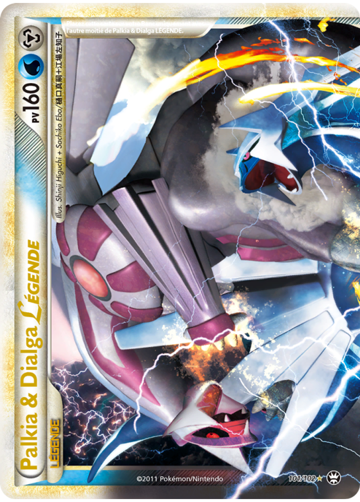 Palkia & Dialga LÉGENDE