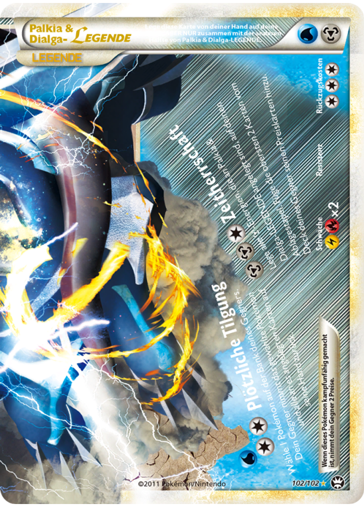 Palkia & Dialga LEGENDE