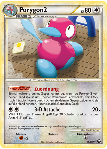 Porygon2 (Reverse Holo)