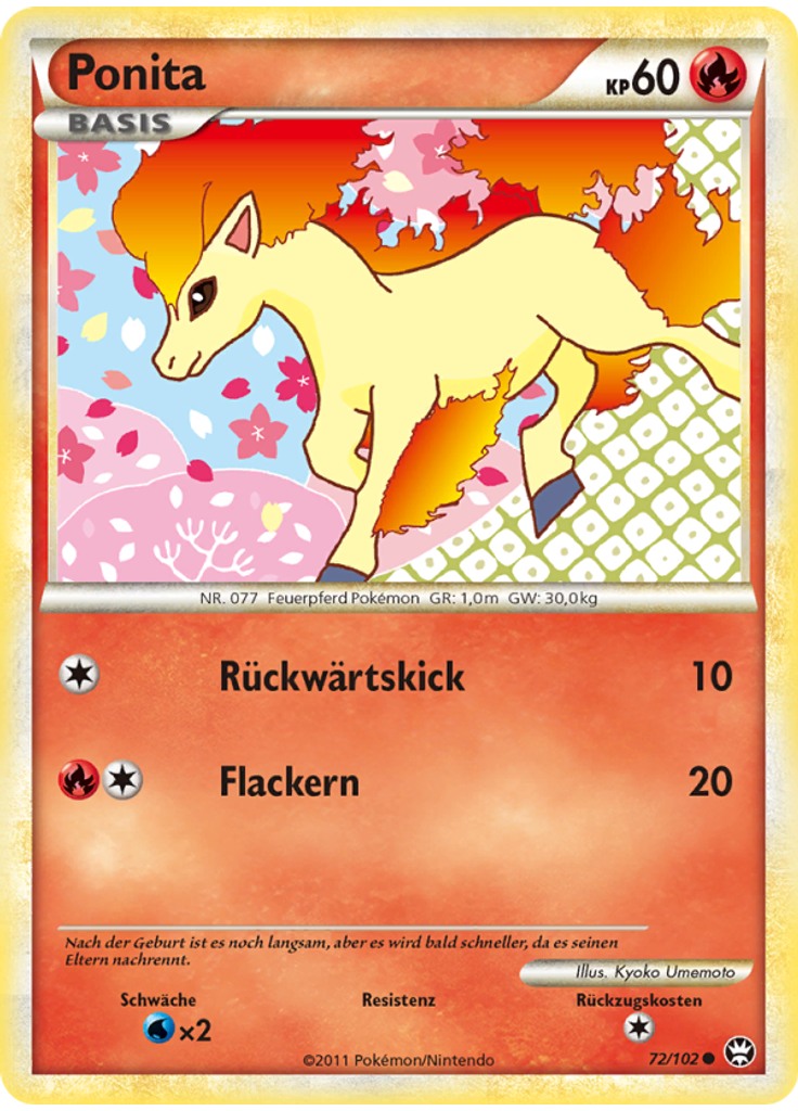 Ponita (Reverse Holo)