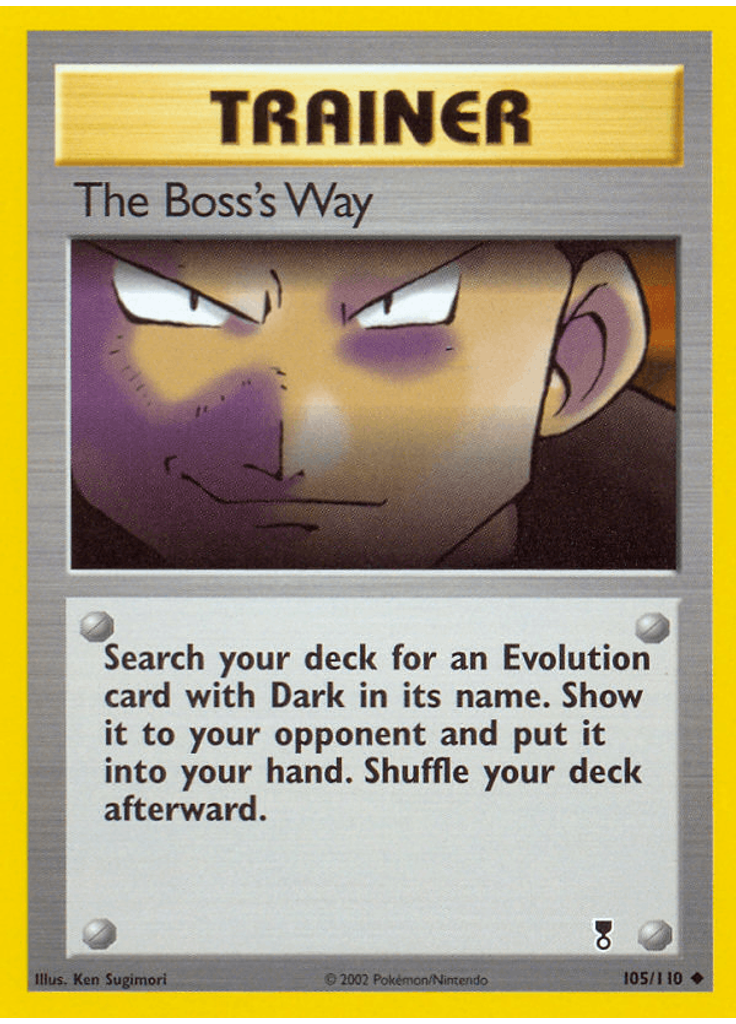 The Boss's Way (Reverse Holo)