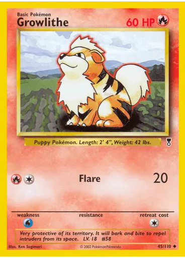 Growlithe (Reverse Holo)