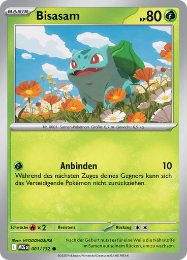 Bisasam (Reverse Holo)