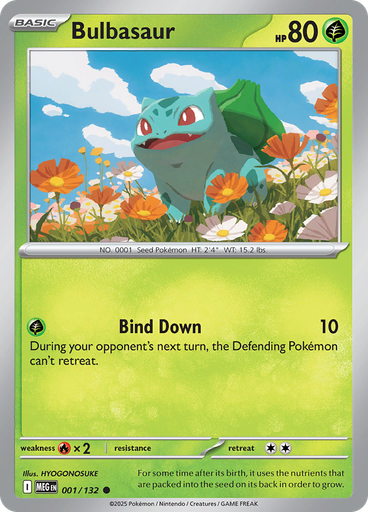 Bulbasaur (Reverse Holo)