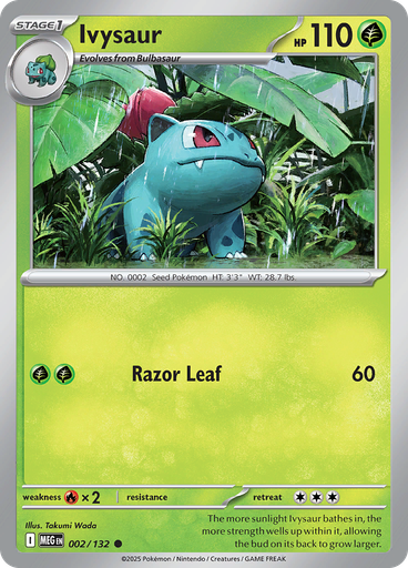 Ivysaur (Reverse Holo)