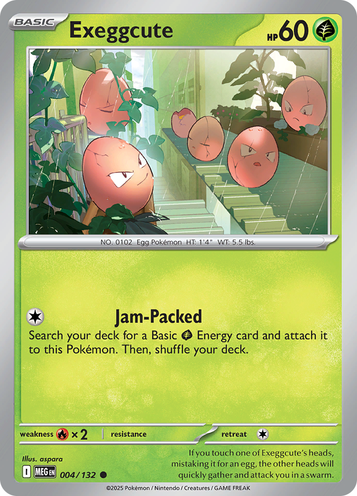 Exeggcute (Reverse Holo)
