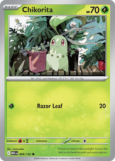 Chikorita (Reverse Holo)